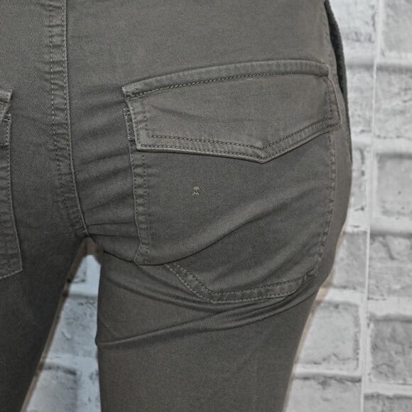 Nili Lotan Women's French Military Pants ankle zip in Grey Size 0 - Picture 5 of 9